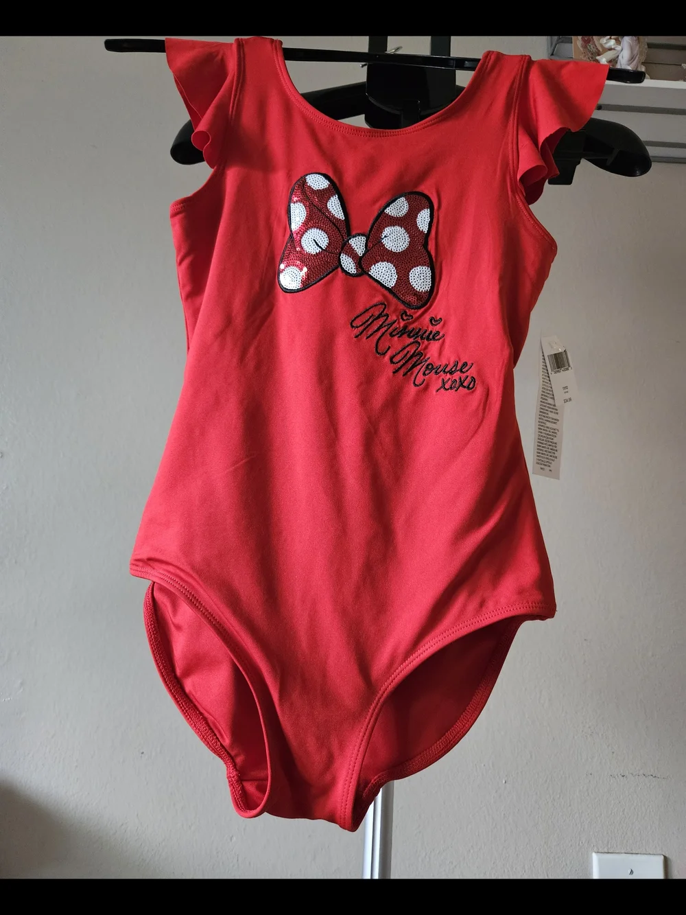 Minnie Mouse Red Leotard and Tutu Set For Kids